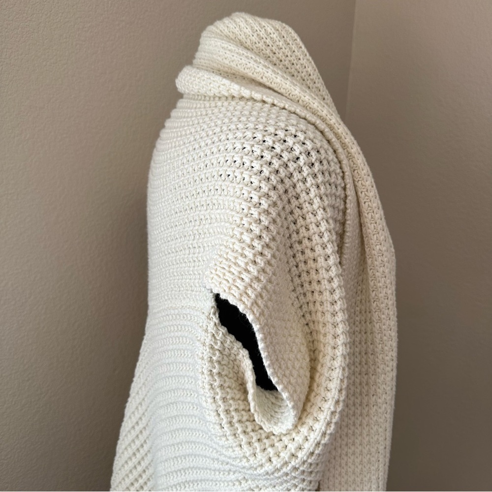 Lucky Brand Cream Open-Front Sweater - Picture 5 of 9